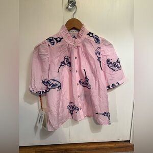 NWT Alix of Bohemia top